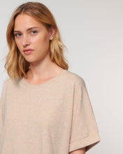 Dames Oversized T-shirt met Opgerolde Mouwen - 155 g/m² | Stella Collider T-shirt STTW089