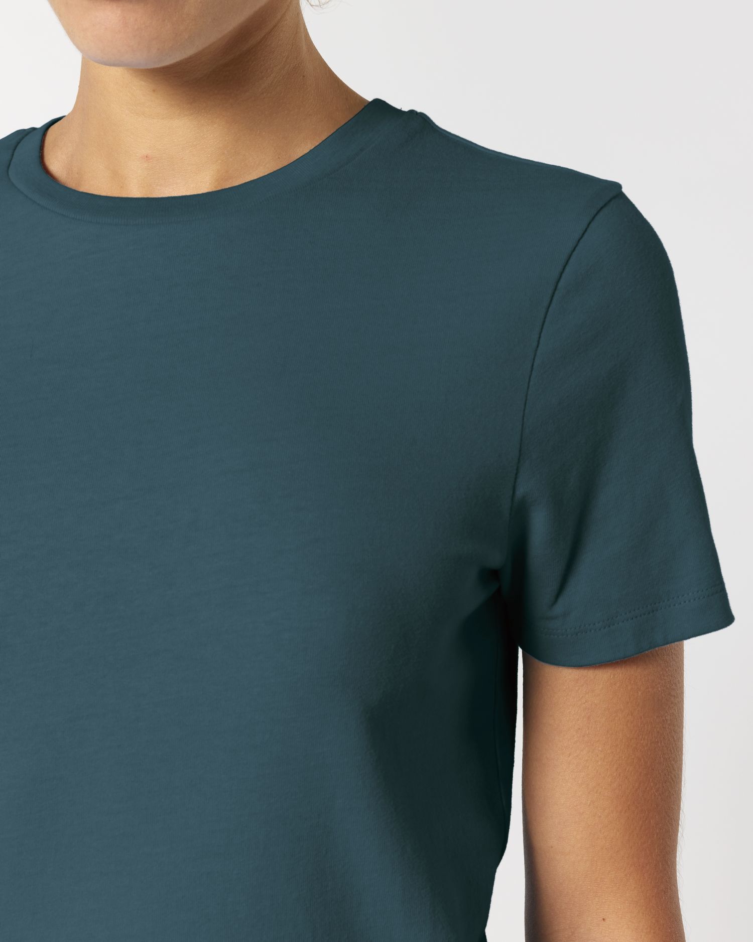 Camiseta Ajustada Orgánica para Mujer - 180 GSM | Stella Ella STTW174