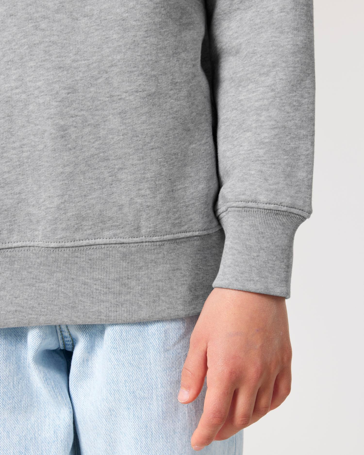 Sweatshirt Enfant Col Rond Bio - 300 GSM | Mini Changer 2.0 STSK181