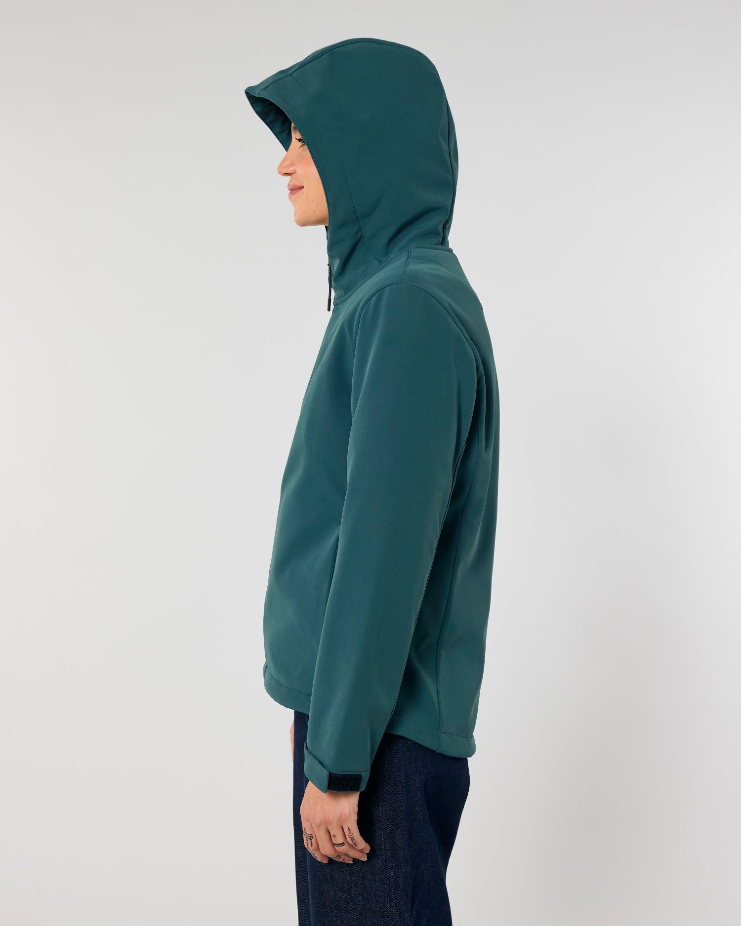 Dames Waterafstotende Softshell Jas met Capuchon - 342 GSM | Stella Discoverer STJW159