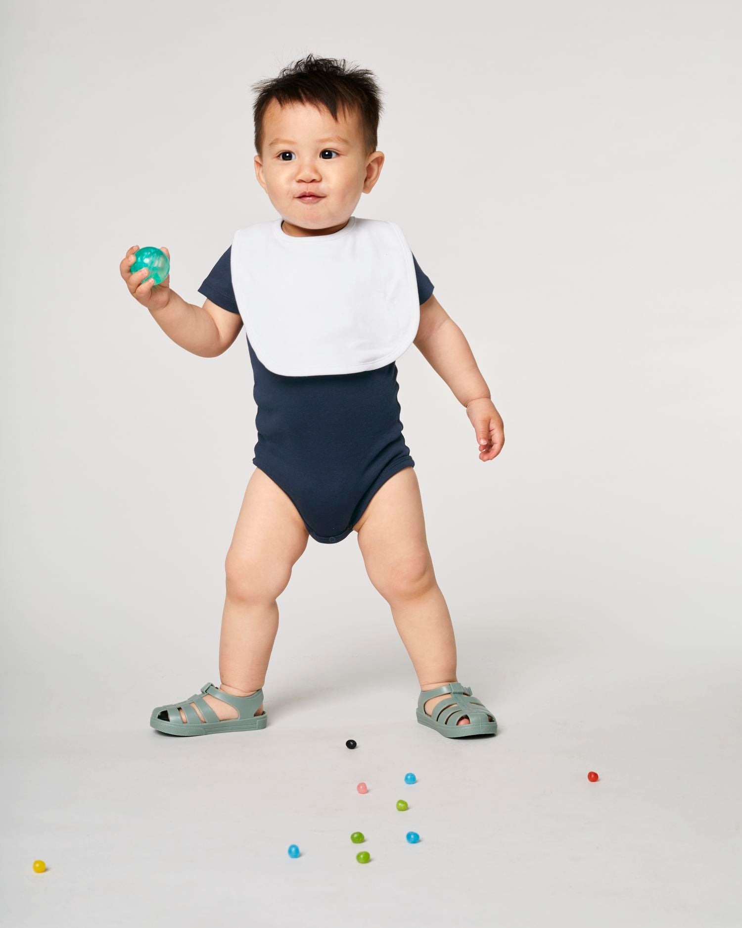 Organic Cotton Double-Layer Bib | Baby Bib STAU029