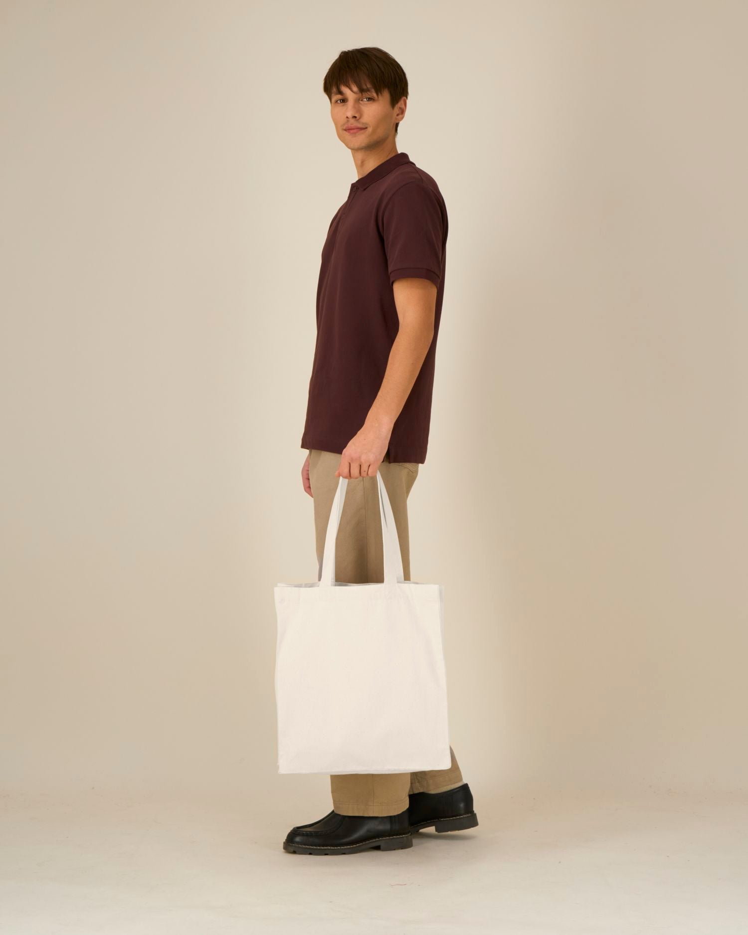 Midweight Canvas Tote Bag – 220 GSM | Mid Tote STAU116
