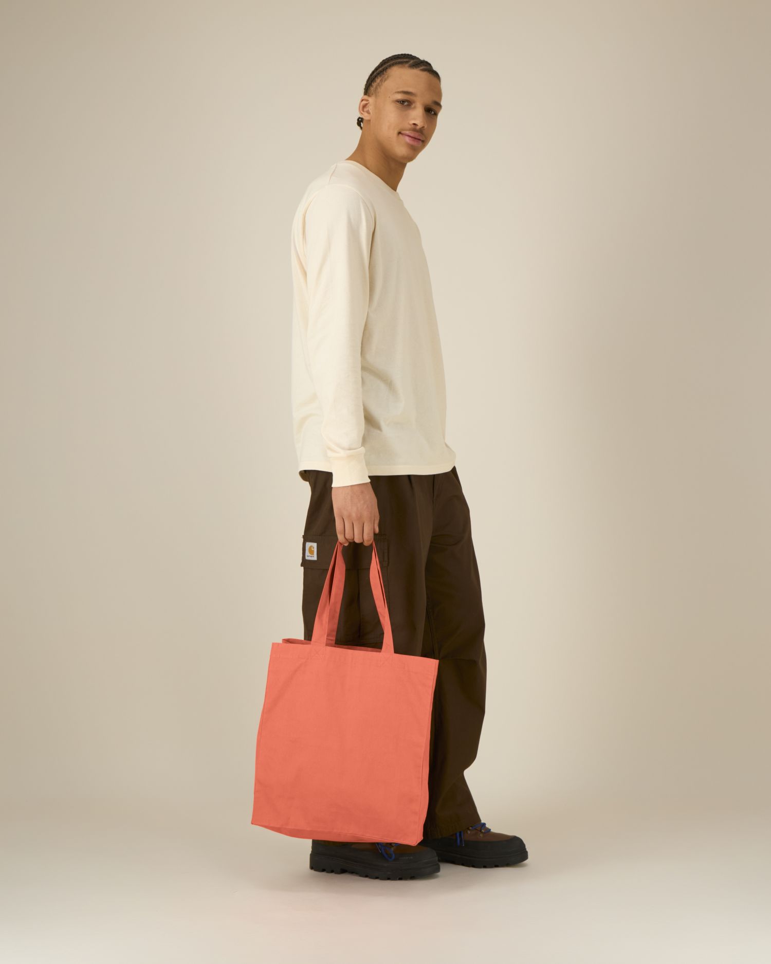 Midweight Canvas Tote Bag – 220 GSM | Mid Tote STAU116