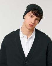 Gerippte Mütze aus Bio-Übergangsmaterial | Fisherman Beanie STAU771