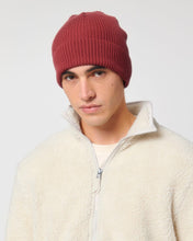 Gerippte Mütze aus Bio-Übergangsmaterial | Fisherman Beanie STAU771