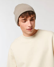 Gerippte Mütze aus Bio-Übergangsmaterial | Fisherman Beanie STAU771