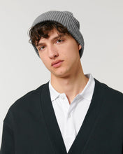 Gerippte Mütze aus Bio-Übergangsmaterial | Fisherman Beanie STAU771