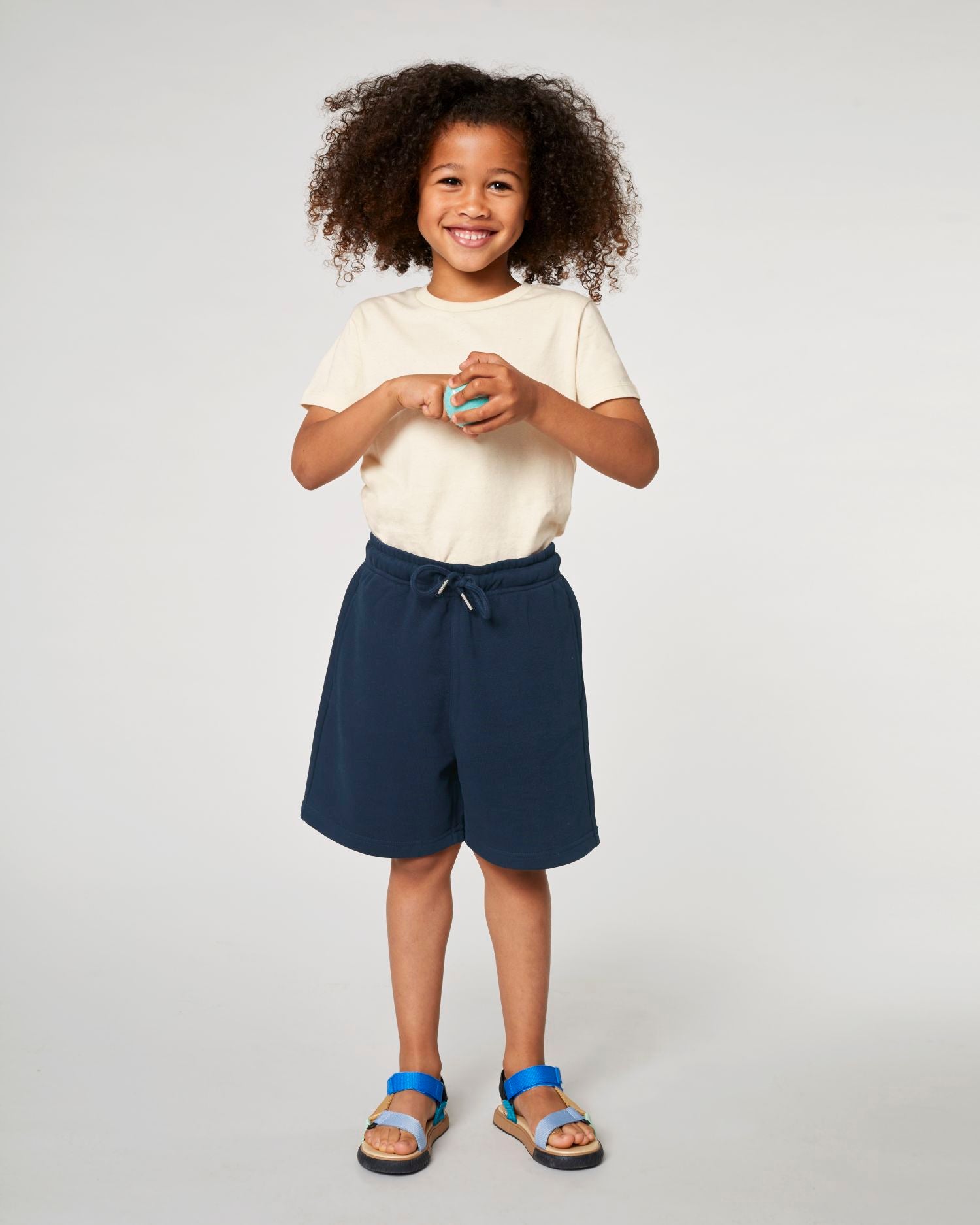 Pantalones cortos tipo jogging orgánicos para niños | Pantalón corto de jogging Mini Bolter STBK102