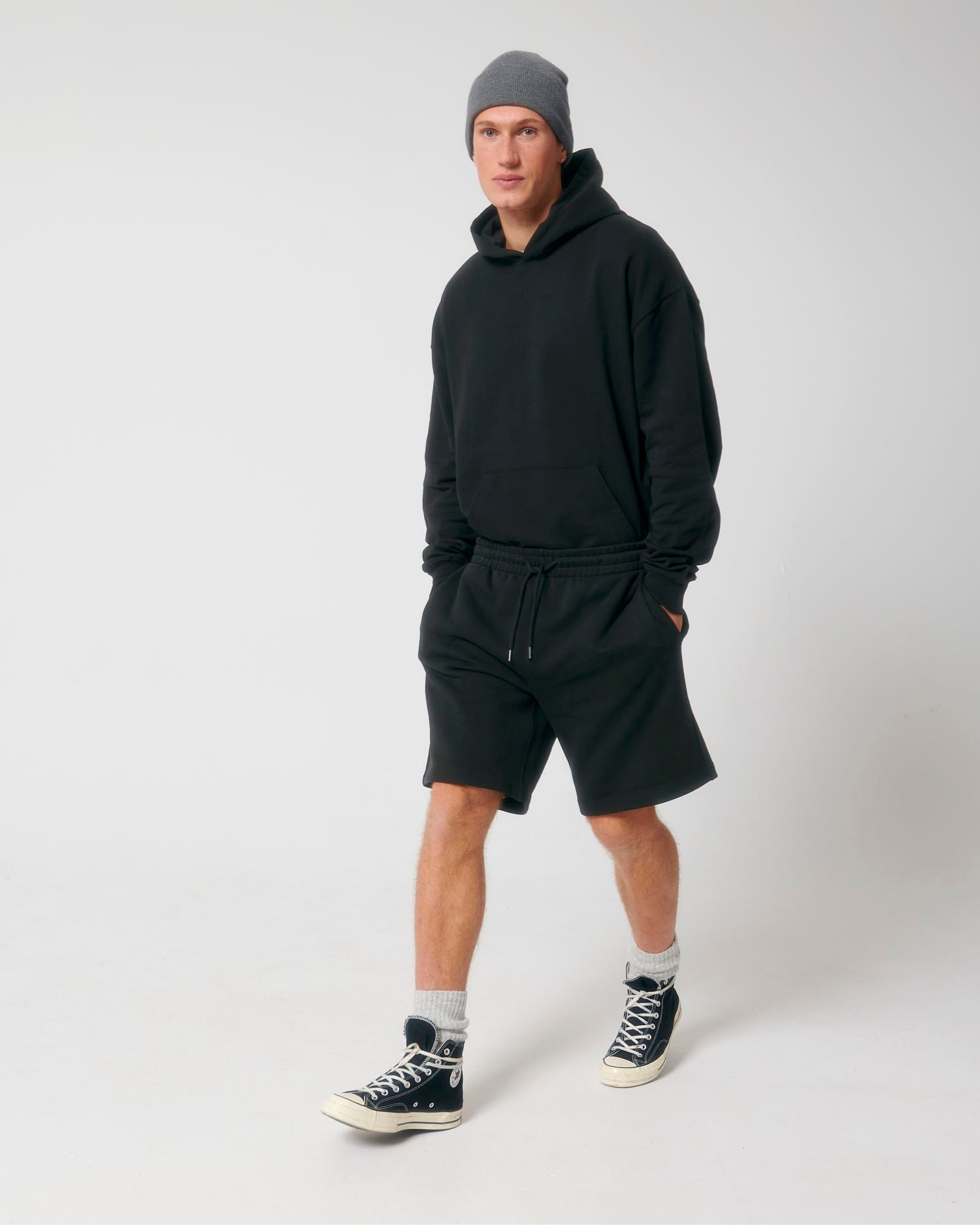 Unisex-Shorts aus Bio-Baumwolle mit Trocken-Tragegefühl - 400 g/m² | Boarder Dry Jogging-Shorts STBU944