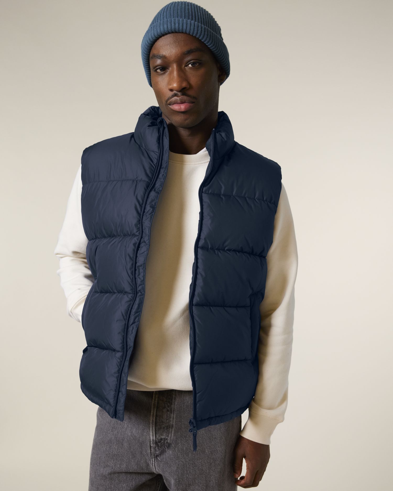 Gilet Unisexe Matelassé Recyclé - 75 GSM | Gilet Matelassé STJU250