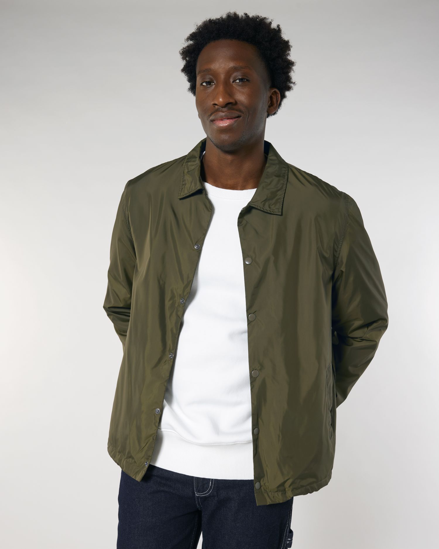 Classic Unisex Recycled Coach Jacket | Coacher Non padded jacket STJU833