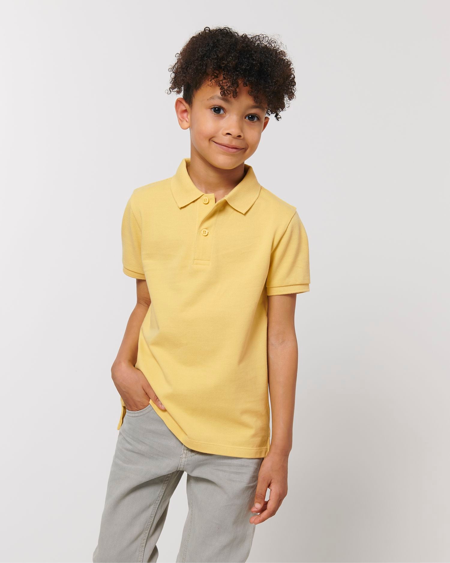 Polo Classique Enfant en Coton Bio - 220 g/m² | Mini Sprinter STPK908