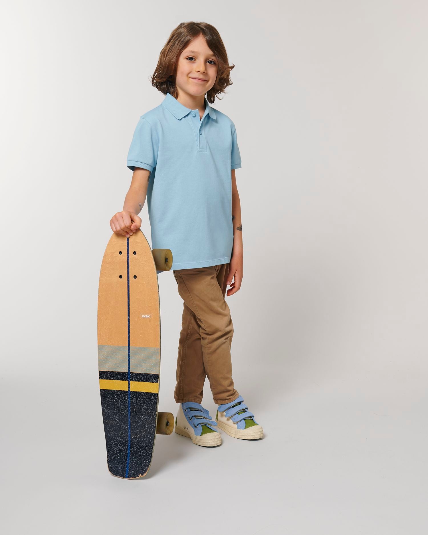Polo Classique Enfant en Coton Bio - 220 g/m² | Mini Sprinter STPK908