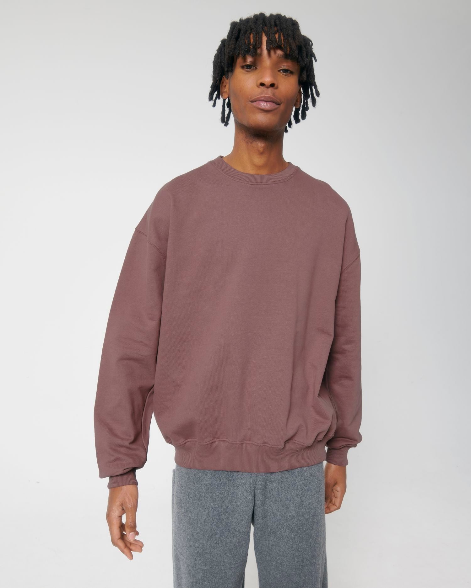 Sudadera unisex orgánica Boxy Dry-Feel - 400 g/m² | Ledger Dry STSU798