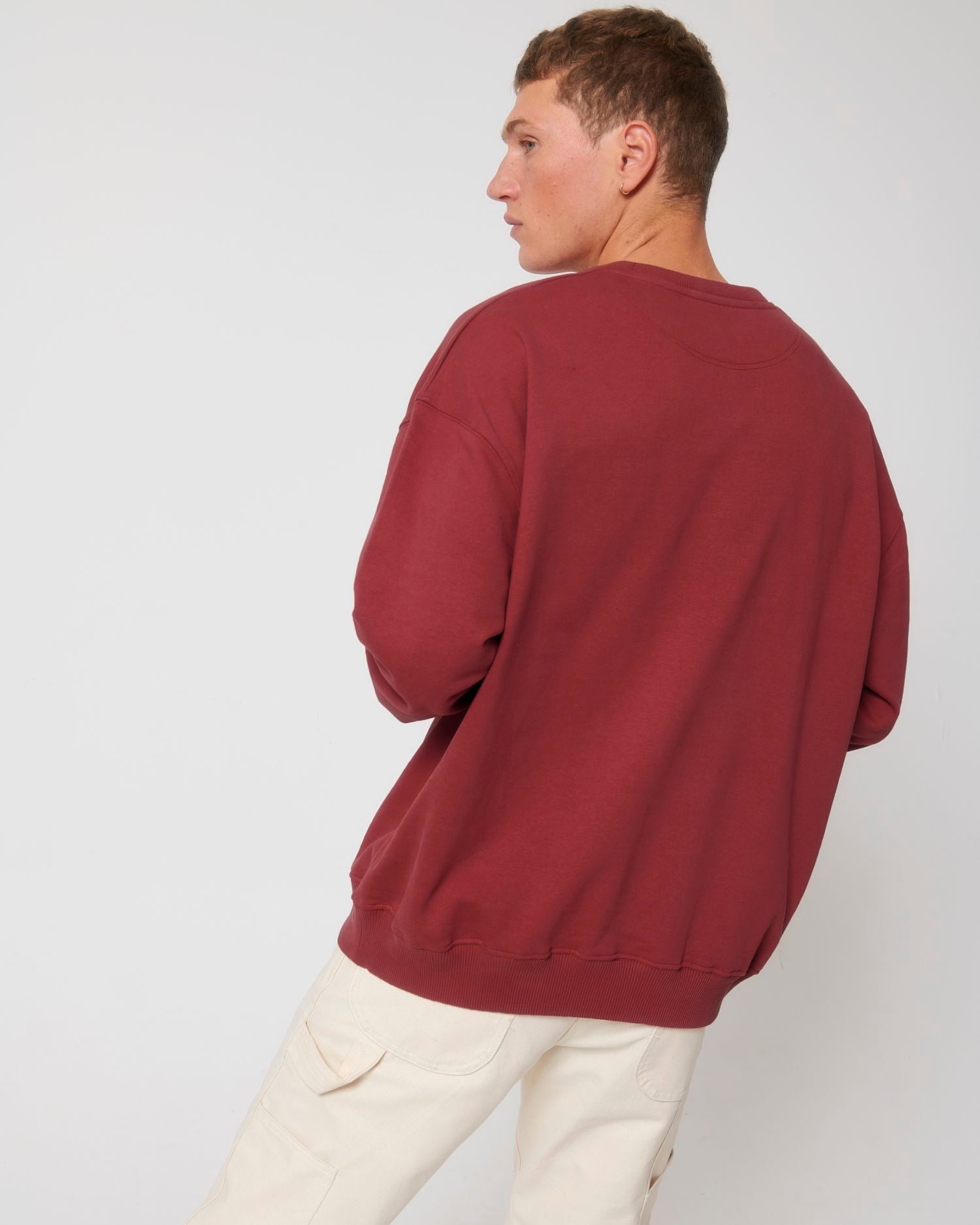 Sudadera unisex orgánica Boxy Dry-Feel - 400 g/m² | Ledger Dry STSU798