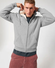 Unisex Bio-Sherpa-gefütterter Zip-Hoodie - 350 g/m² | Hygger Sherpa STSU956