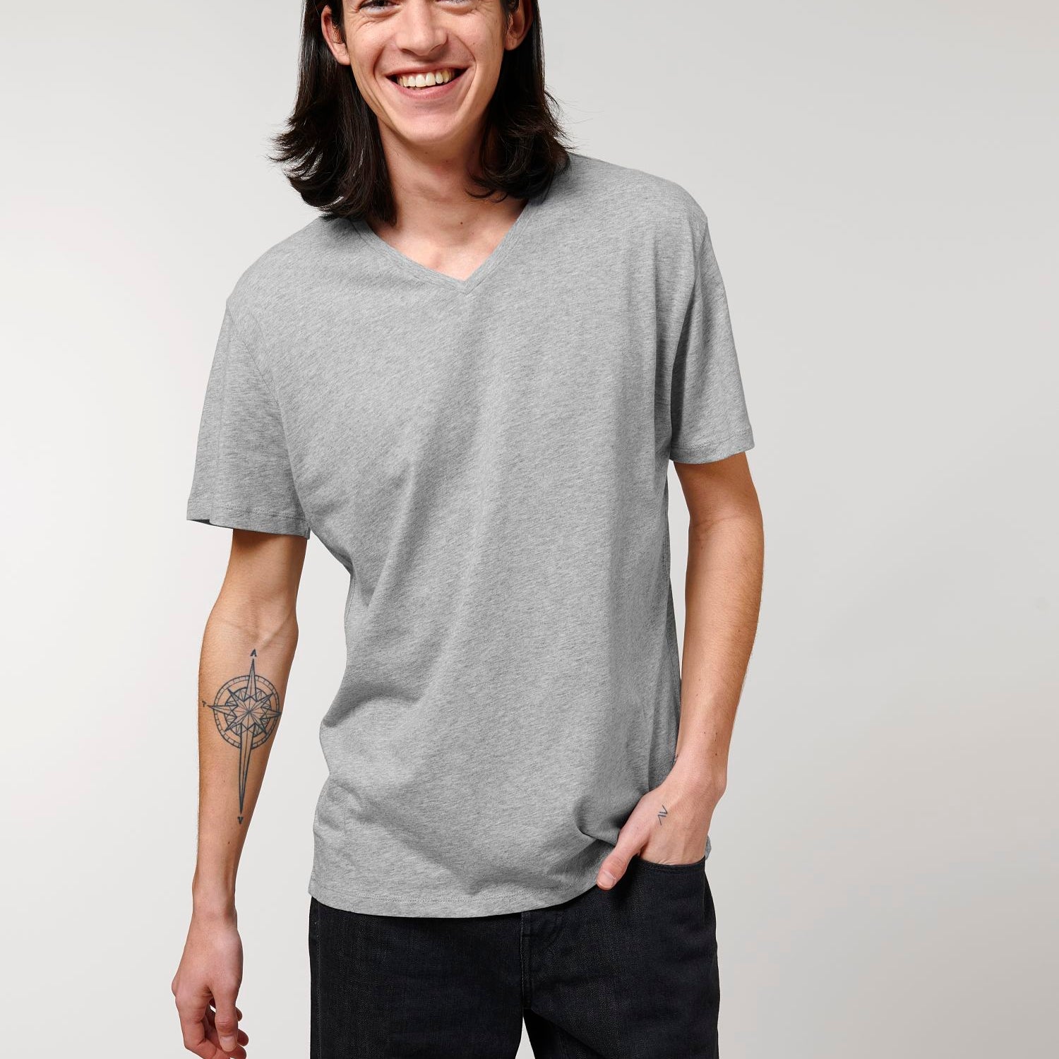 Organic V-Neck T-Shirt Presenter T-shirt