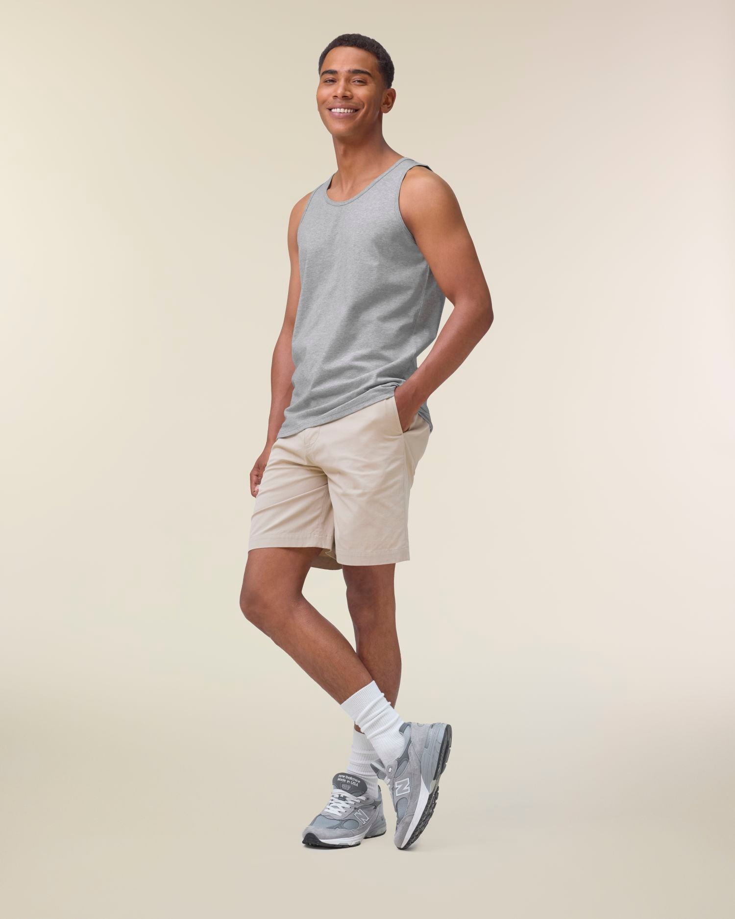 Camiseta sin mangas para hombre - 180 GSM | Stanley Stancer STTM961