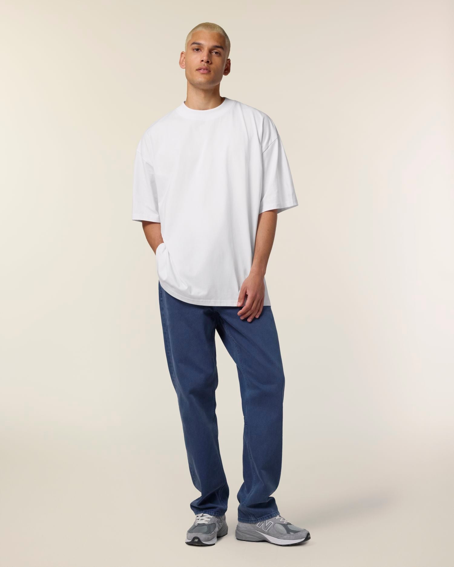 Unisex Oversized T-Shirt mit hohem Kragen - 200 GSM | Blaster 2.0 STTU959