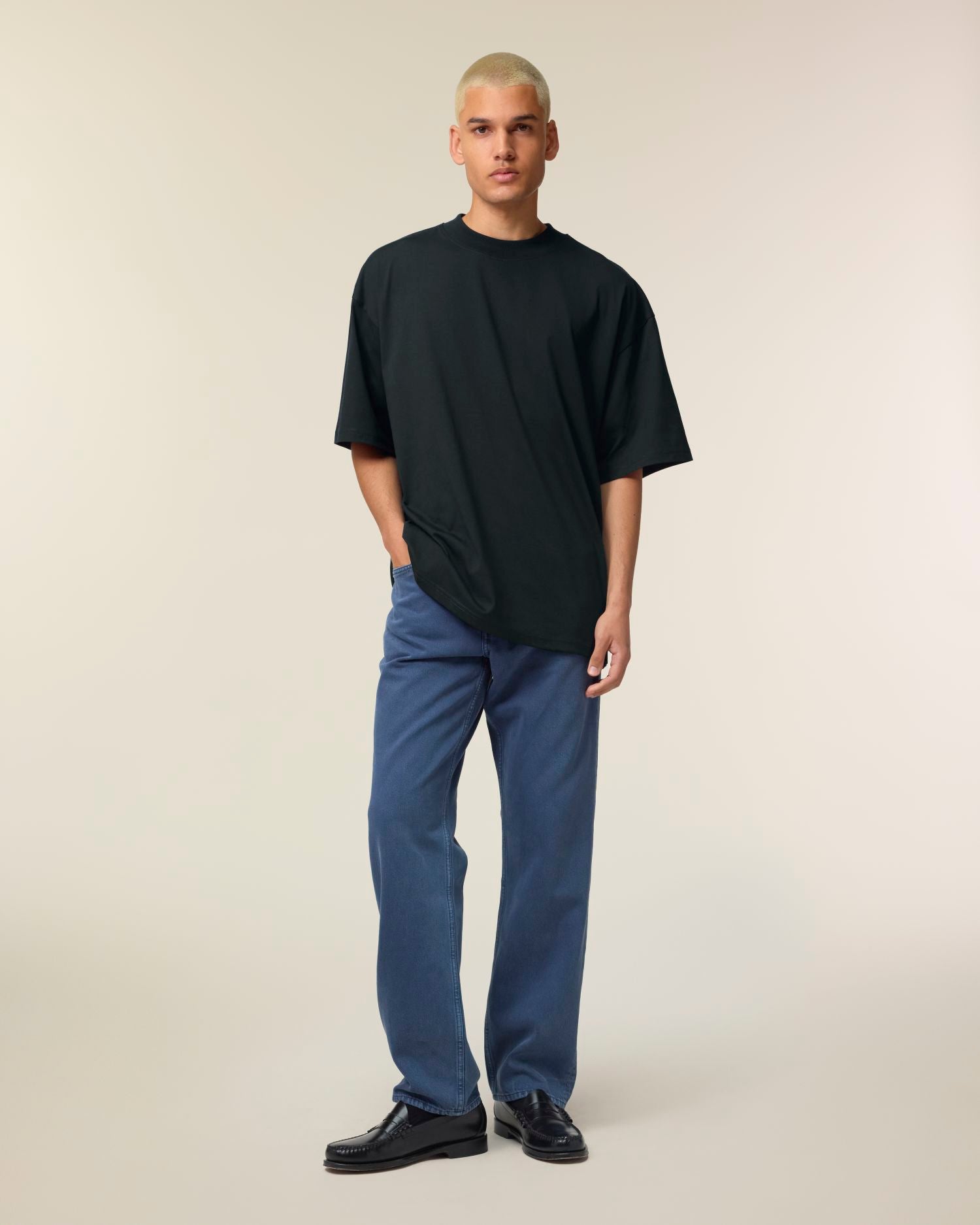 Unisex Oversized T-Shirt mit hohem Kragen - 200 GSM | Blaster 2.0 STTU959