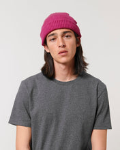 Gerippte Mütze aus Bio-Übergangsmaterial | Fisherman Beanie STAU771