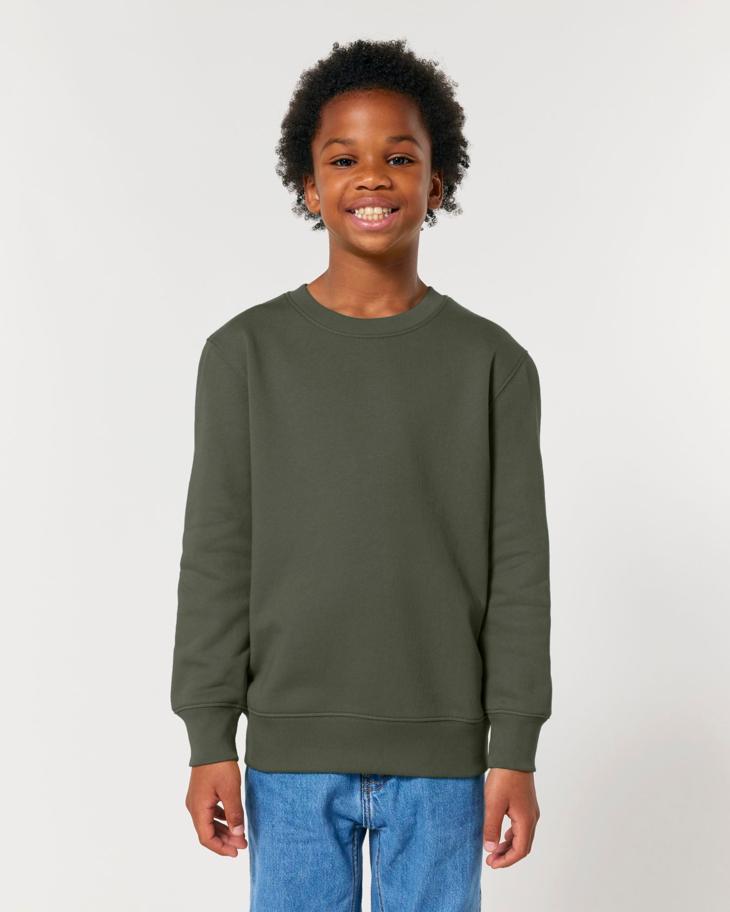 Sweatshirt Enfant Col Rond Bio - 300 GSM | Mini Changer 2.0 STSK181
