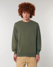 Unisex Garment-Dyed Organic Sweatshirt | Matcher Vintage Crewnecks STSU085
