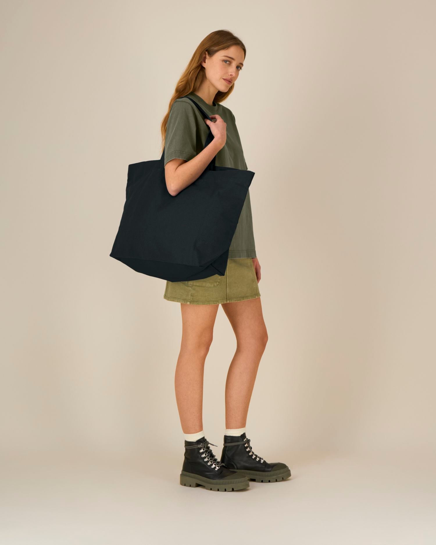 Heavyweight Canvas Shopping Bag – 400 GSM | Shopping Bag 2.0 STAU117