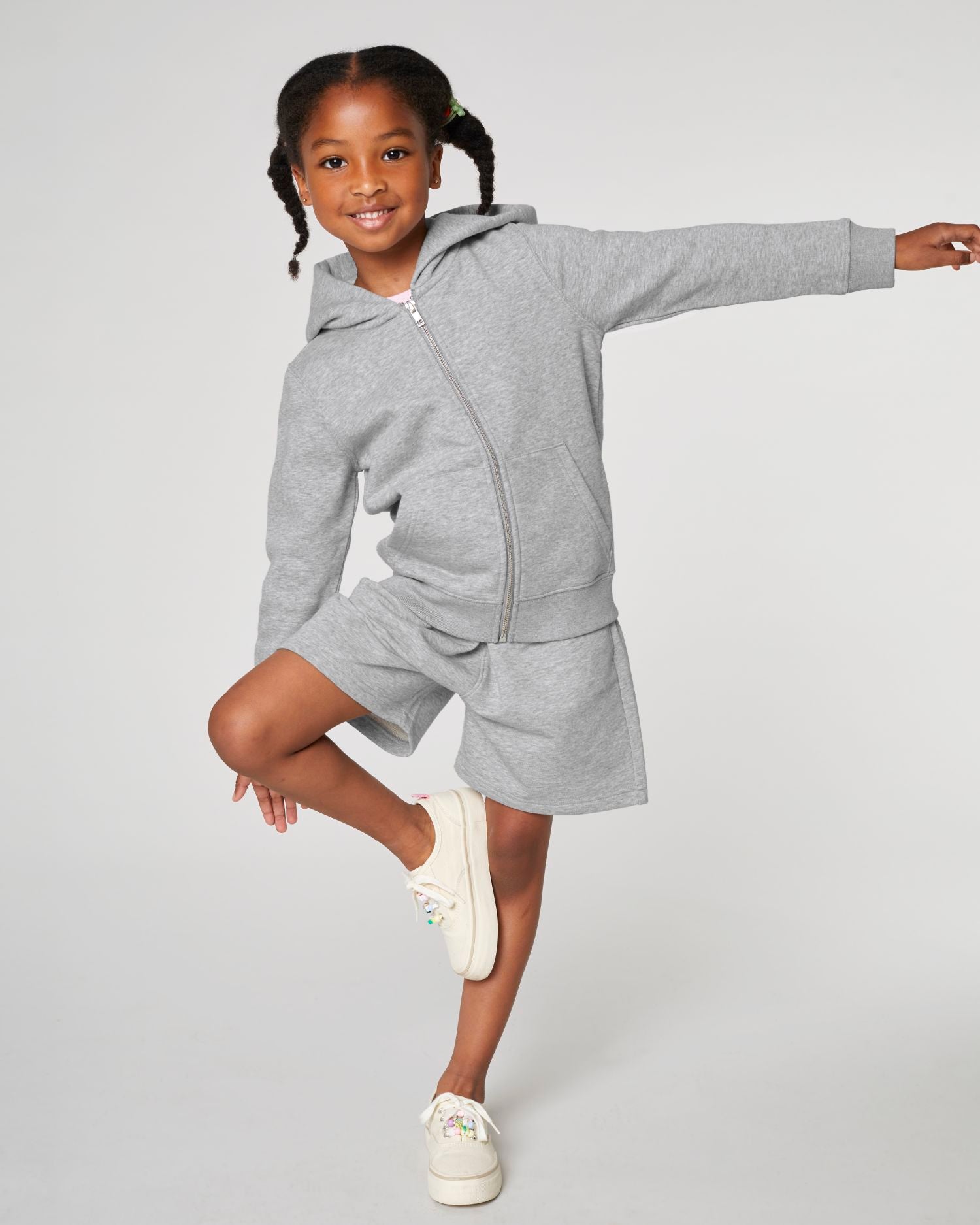 Pantalones cortos tipo jogging orgánicos para niños | Pantalón corto de jogging Mini Bolter STBK102