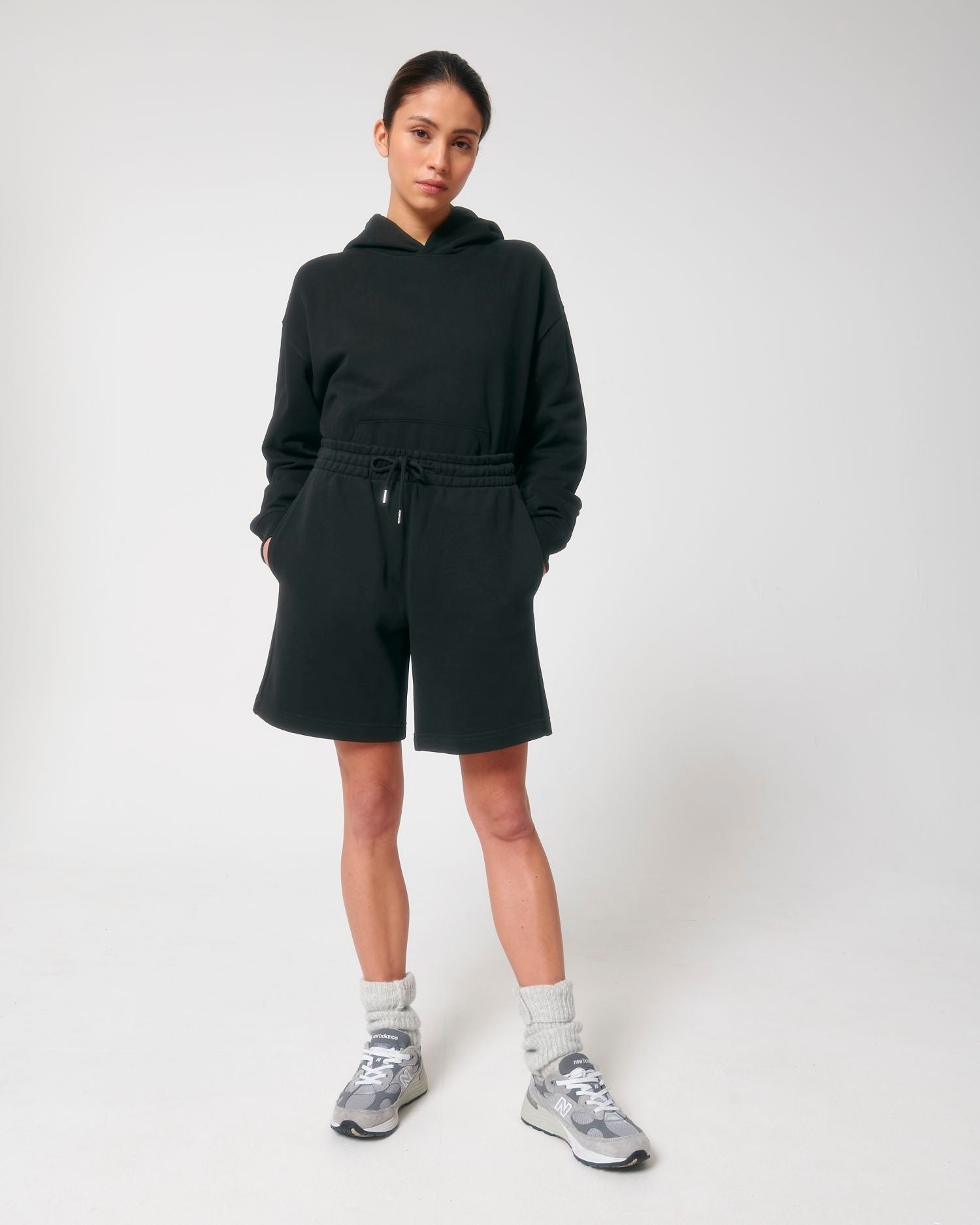 Unisex-Shorts aus Bio-Baumwolle mit Trocken-Tragegefühl - 400 g/m² | Boarder Dry Jogging-Shorts STBU944
