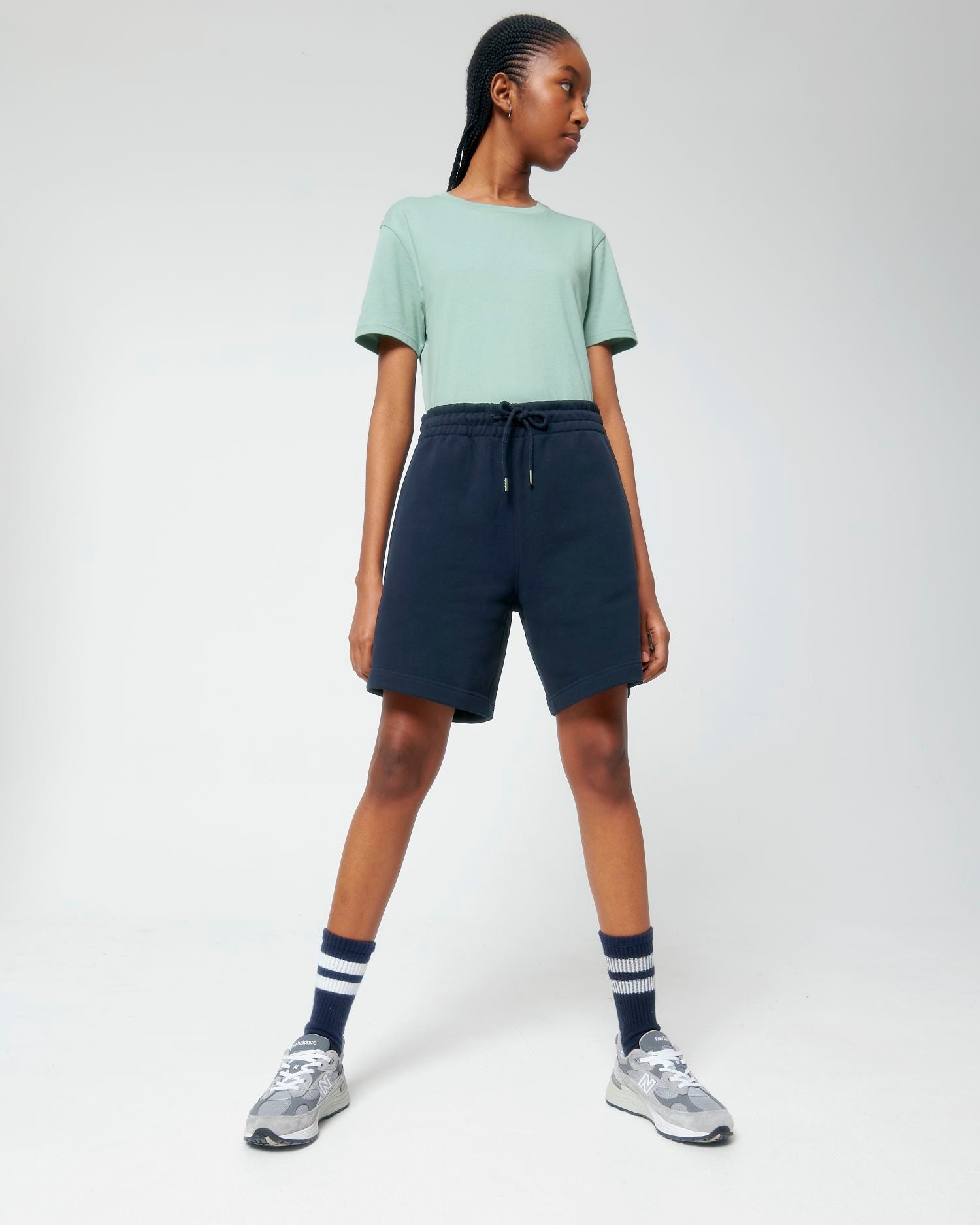 Unisex-Shorts aus Bio-Baumwolle mit Trocken-Tragegefühl - 400 g/m² | Boarder Dry Jogging-Shorts STBU944