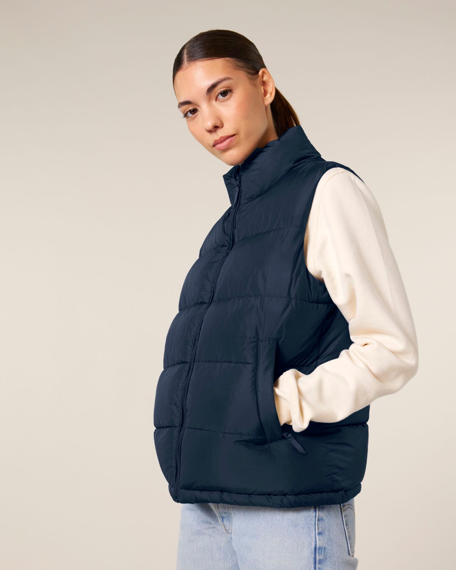 Gilet Unisexe Matelassé Recyclé - 75 GSM | Gilet Matelassé STJU250