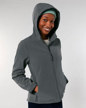 Dames Waterafstotende Softshell Jas met Capuchon - 342 GSM | Stella Discoverer STJW159