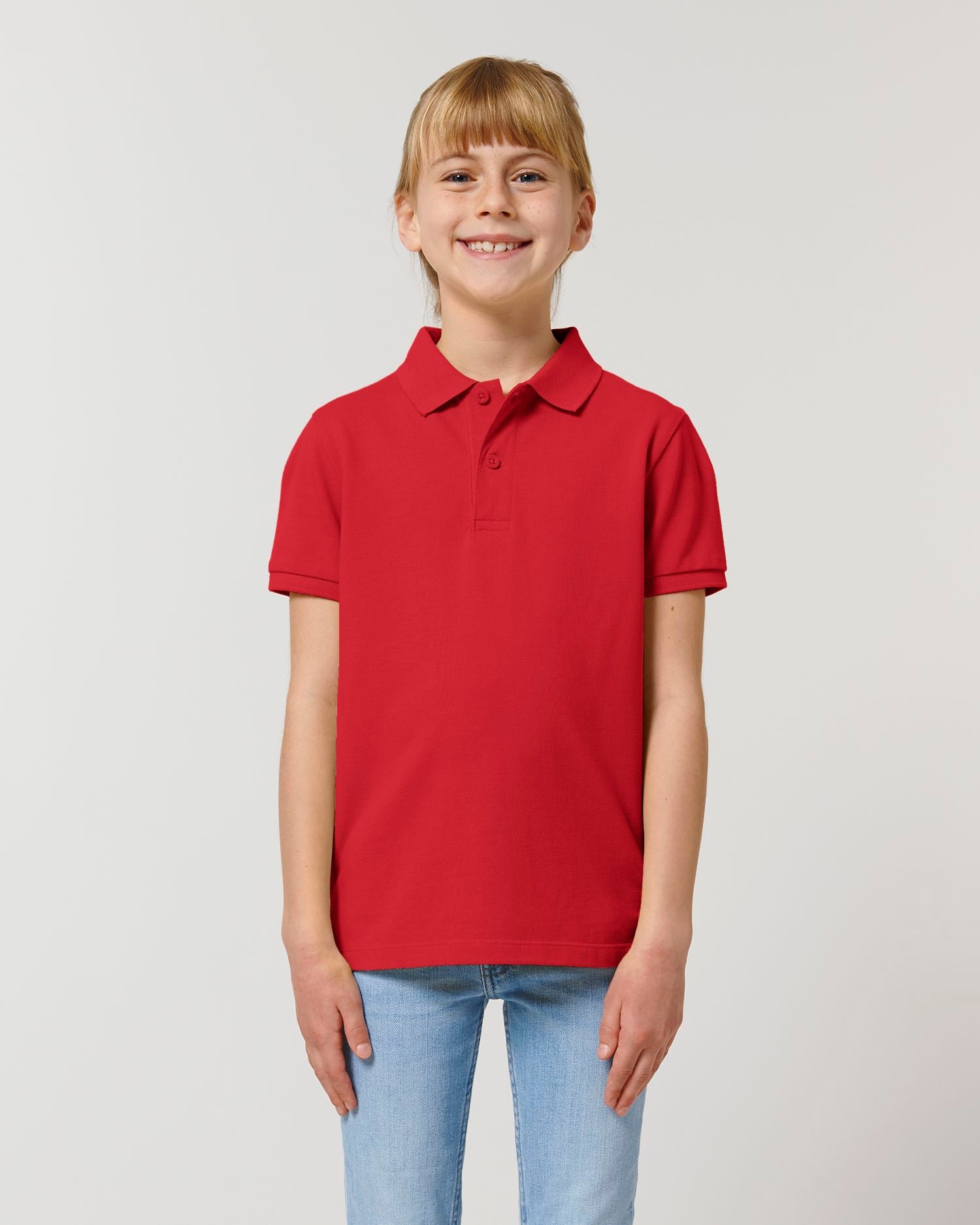 Polo Classique Enfant en Coton Bio - 220 g/m² | Mini Sprinter STPK908