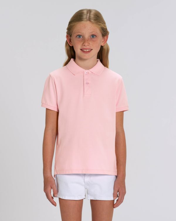 Polo Classique Enfant en Coton Bio - 220 g/m² | Mini Sprinter STPK908