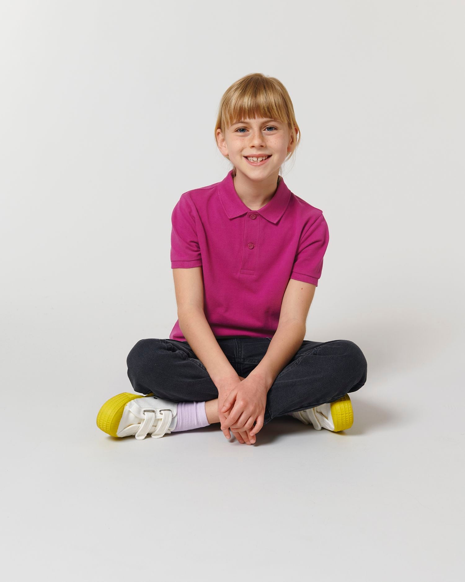 Polo Classique Enfant en Coton Bio - 220 g/m² | Mini Sprinter STPK908