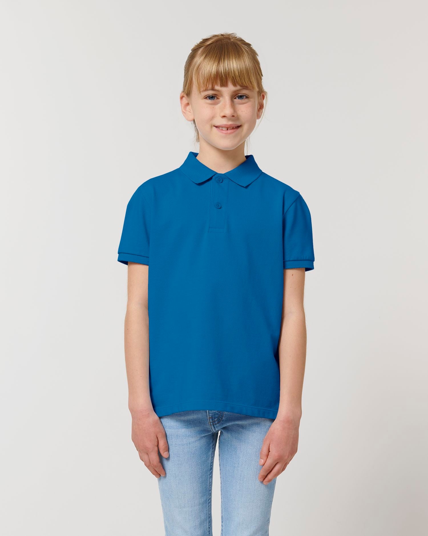Polo Classique Enfant en Coton Bio - 220 g/m² | Mini Sprinter STPK908