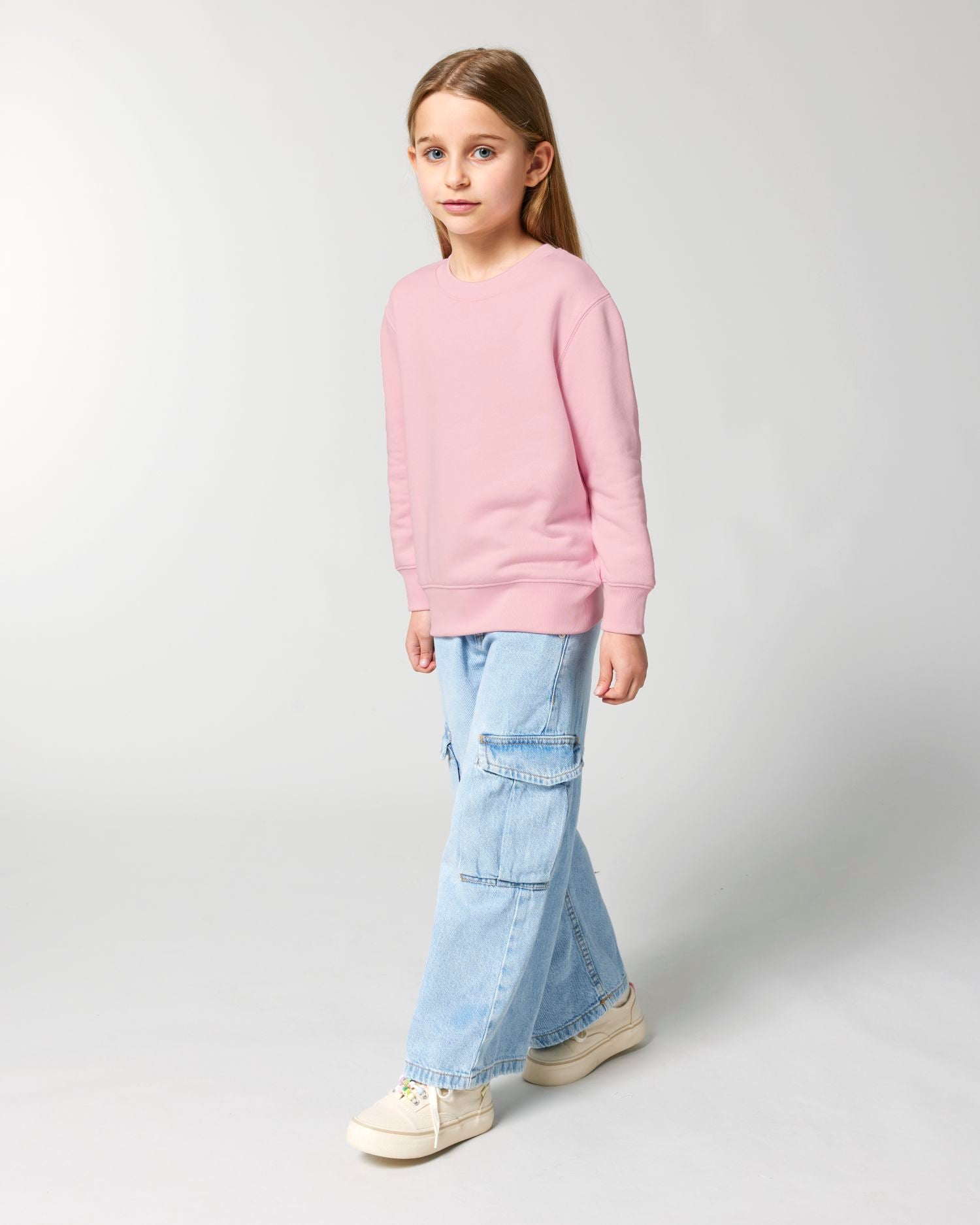 Sweatshirt Enfant Col Rond Bio - 300 GSM | Mini Changer 2.0 STSK181