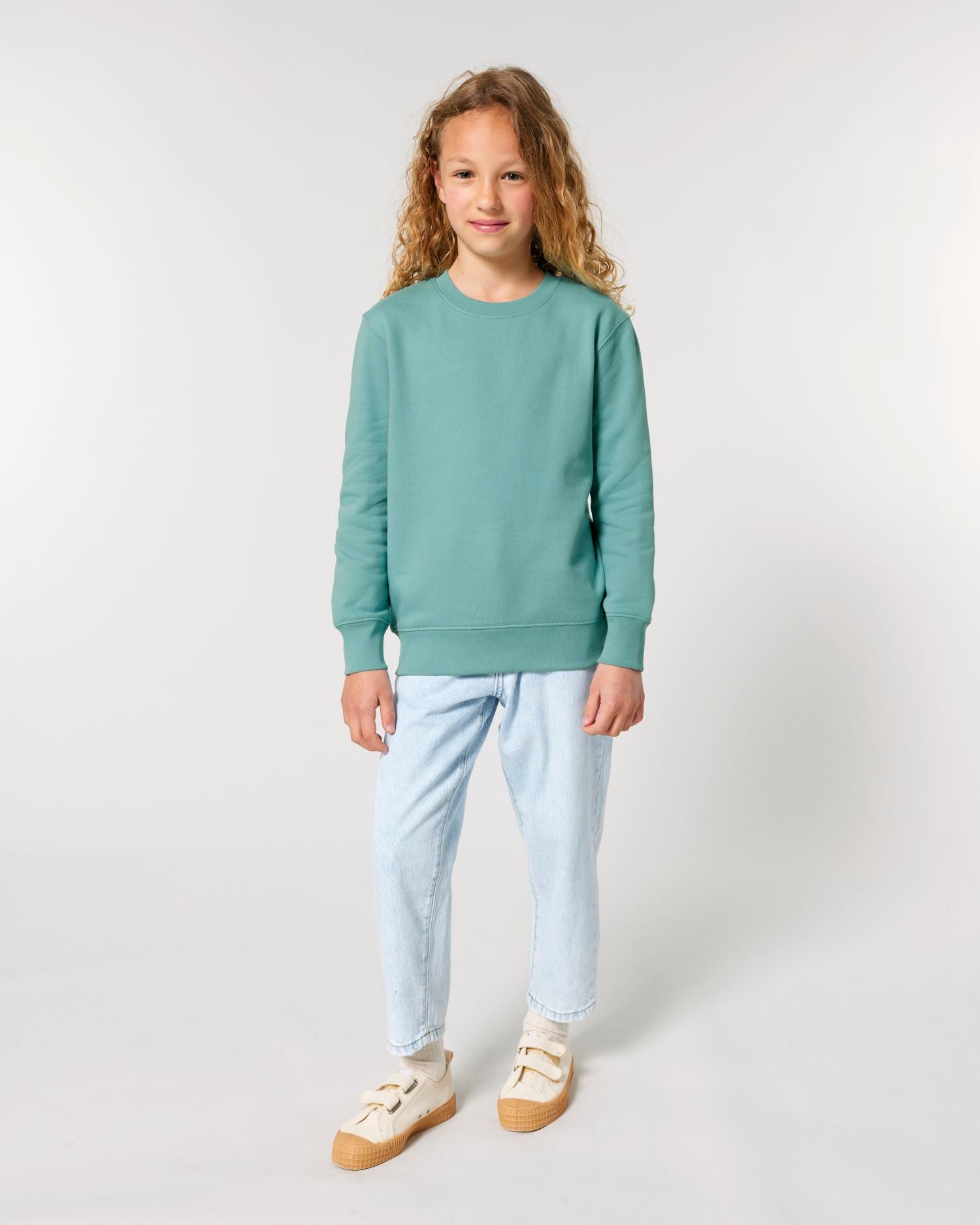 Sweatshirt Enfant Col Rond Bio - 300 GSM | Mini Changer 2.0 STSK181