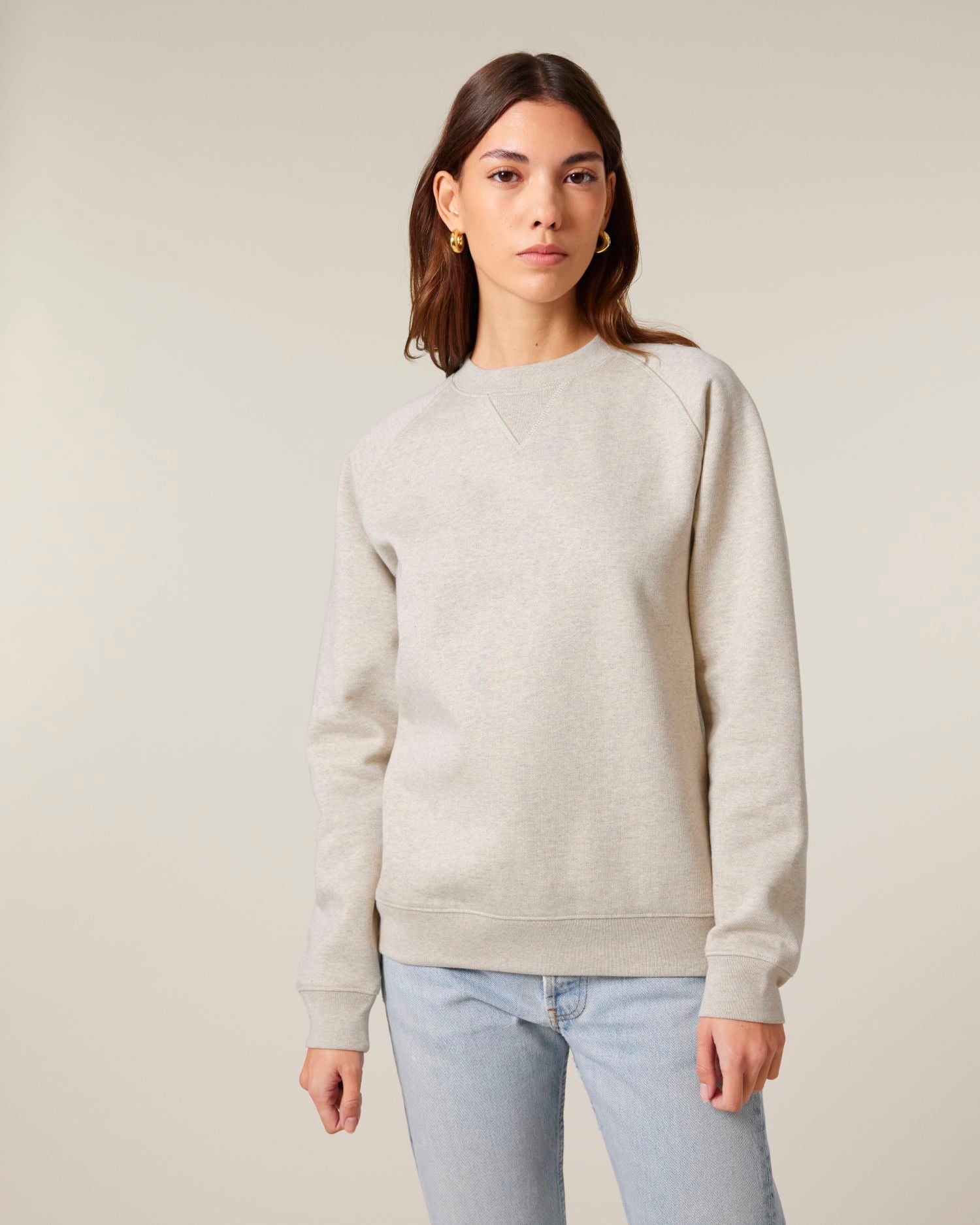 Unisex-Sweatshirt aus Bio-Baumwolle mit entspanntem Raglan-Schnitt - 400 GSM | Knoxer STSU201