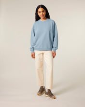 Unisex Organic Oversized Garment Dyed Crew Neck Sweatshirt - 380 GSM | Radder 2.0 Vintage STSU210
