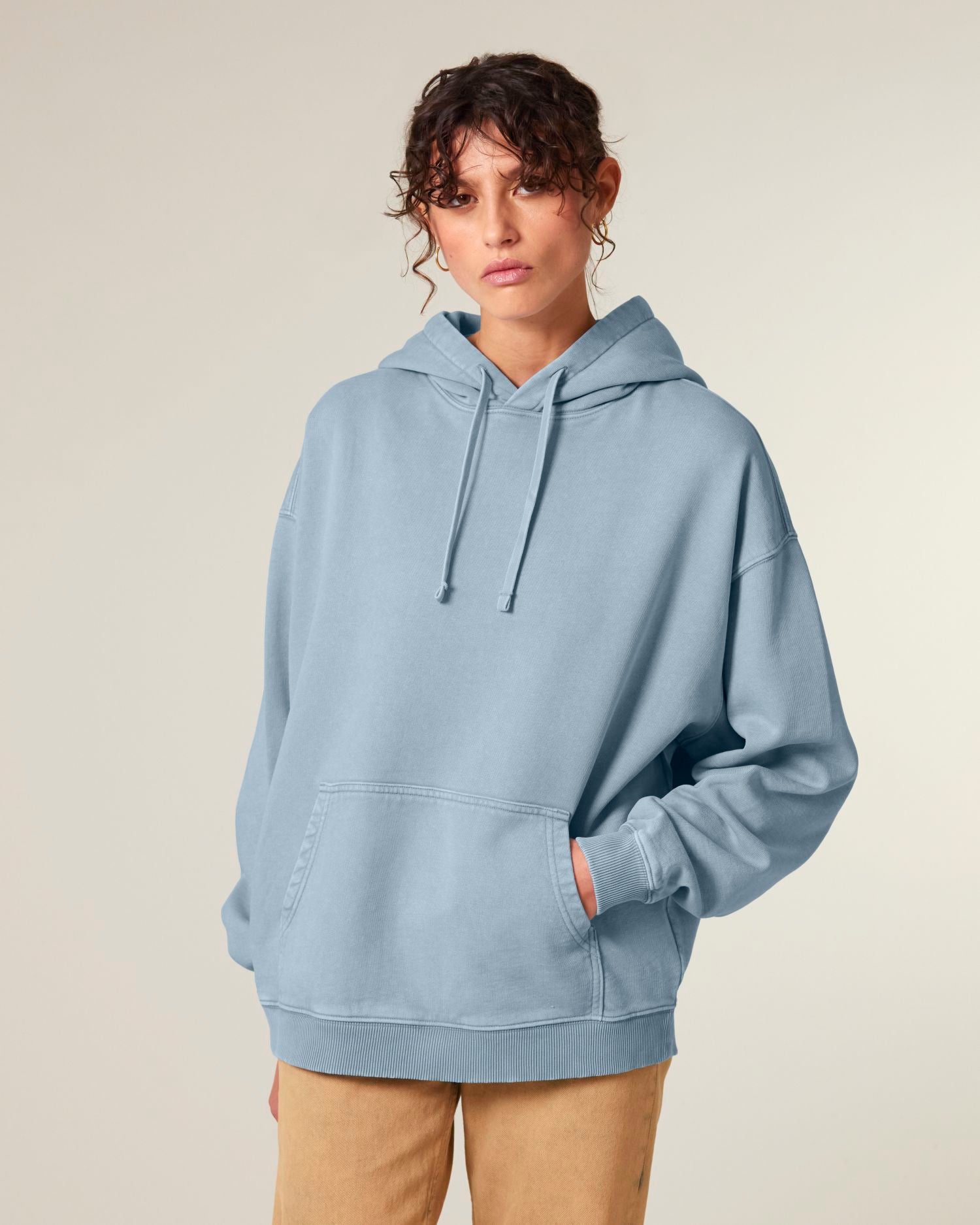 Unisex Organic Oversized Garment Dyed Hoodie Sweatshirt - 380 GSM | Slammer 2.0 Vintage STSU211