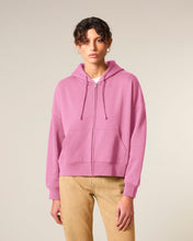 Dames biologische hoodie met rits - 300 GSM | Stella Ida STSW214