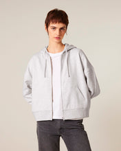 Dames biologische hoodie met rits - 300 GSM | Stella Ida STSW214