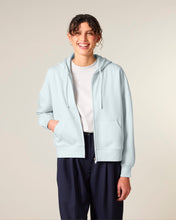 Dames biologische hoodie met rits - 300 GSM | Stella Ida STSW214