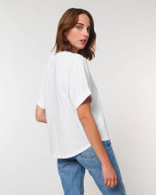 Dames Oversized T-shirt met Opgerolde Mouwen - 155 g/m² | Stella Collider T-shirt STTW089