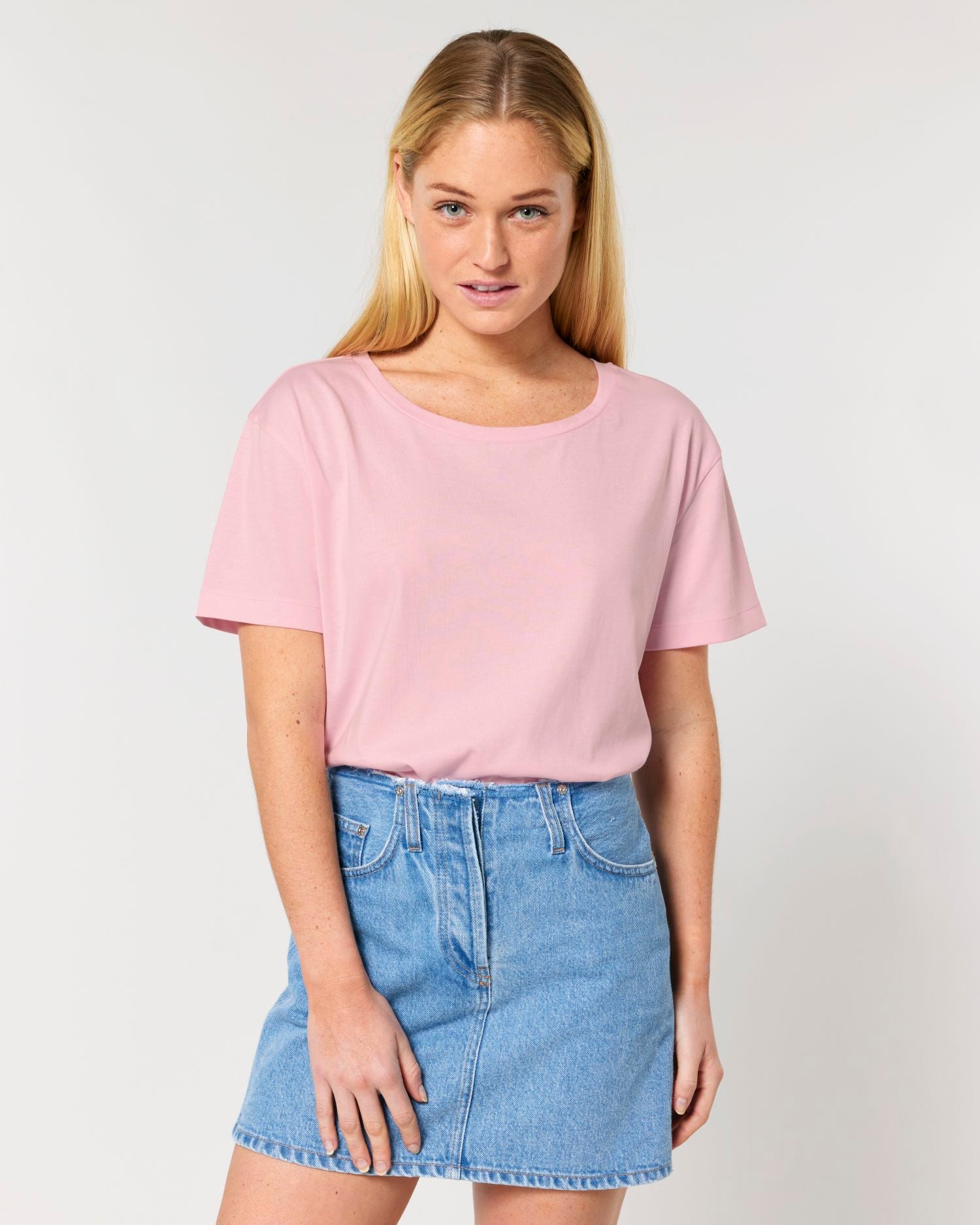 Damen T-Shirt aus Bio-Baumwolle mit Rundhalsausschnitt - 155 GSM | Stella Serena STTW173