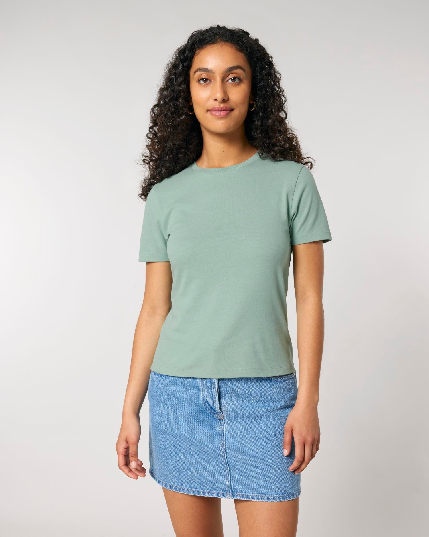 Camiseta Ajustada Orgánica para Mujer - 180 GSM | Stella Ella STTW174
