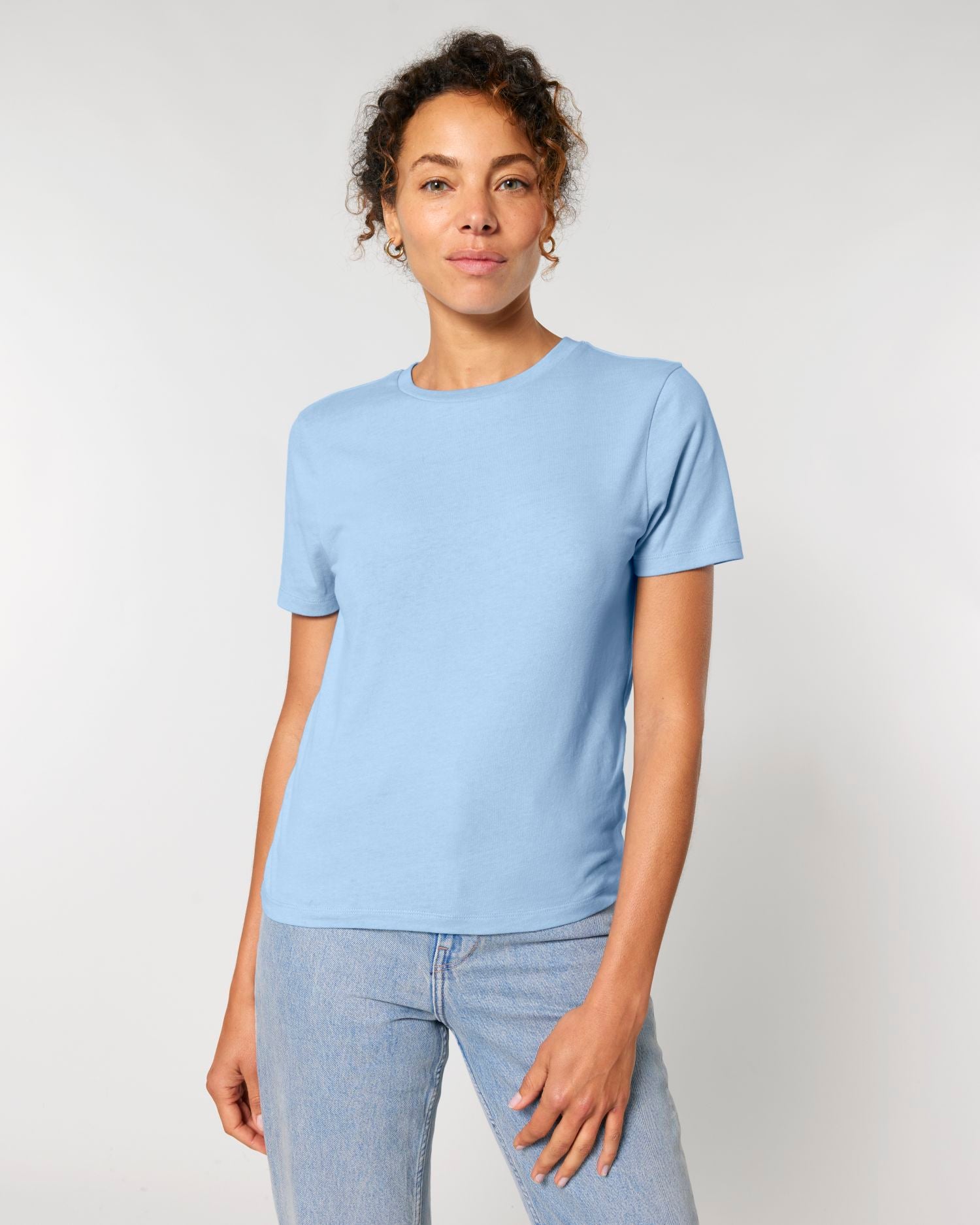 Camiseta Ajustada Orgánica para Mujer - 180 GSM | Stella Ella STTW174