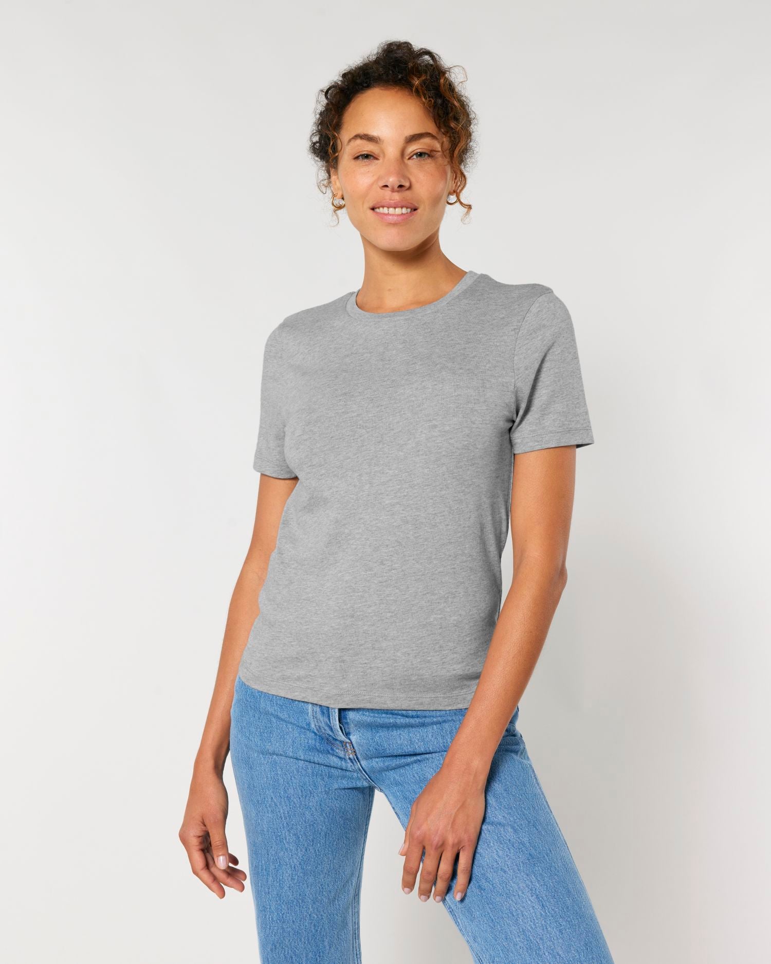 Camiseta Ajustada Orgánica para Mujer - 180 GSM | Stella Ella STTW174